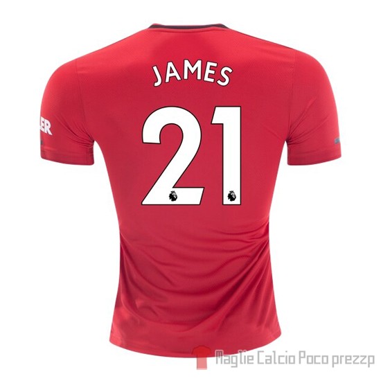 Maglia Manchester United Giocatore James Home 2019/2020 - Clicca l'immagine per chiudere